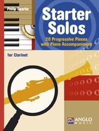 Sparke: Starter Solos - Clarinet published by Anglo (Book & CD)
